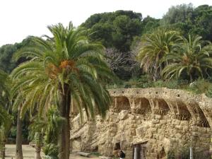 Aria Park Guell in Barcelona